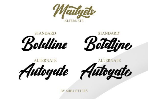 Mailgets Font Poster 5