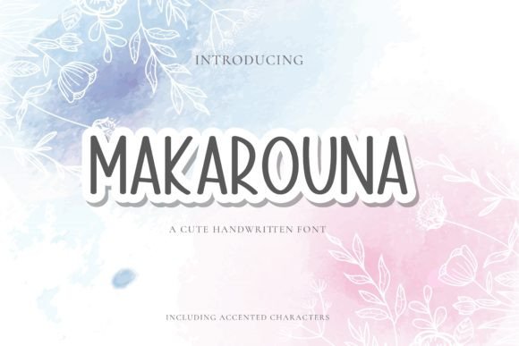 Makarouna Font Poster 1