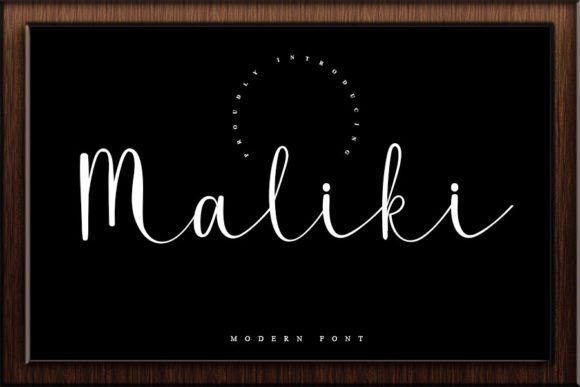 Maliki Font