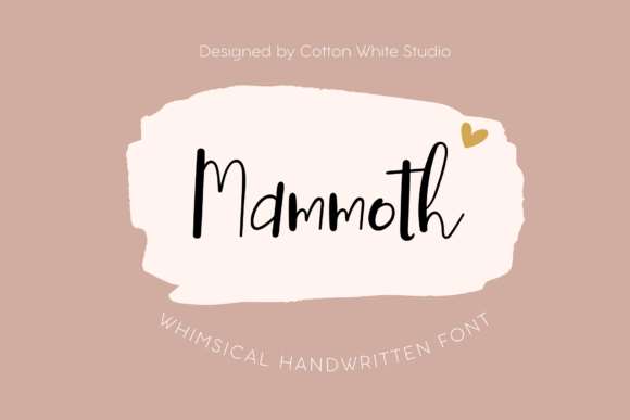 Mammoth Font