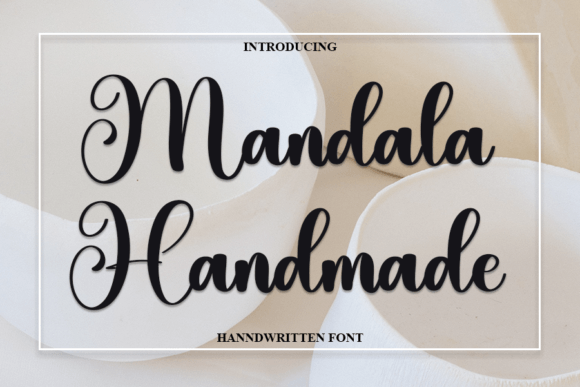 Mandala Handmade Font