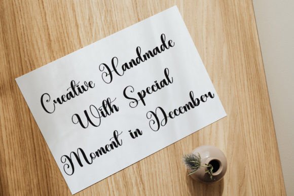 Mandala Handmade Font Poster 4