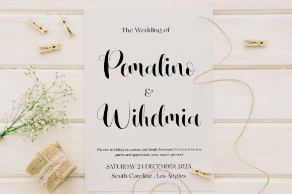 Mandeloine Font Poster 2