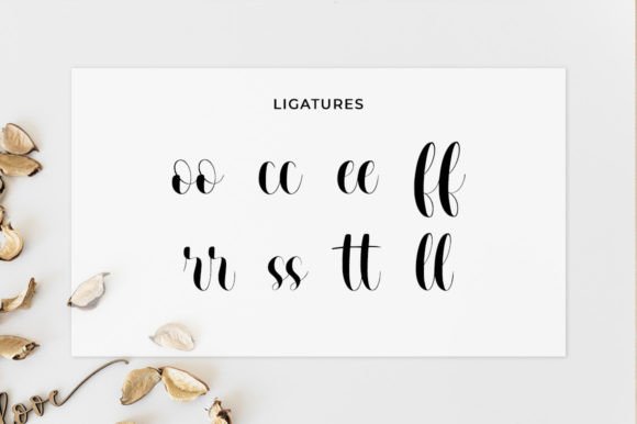 Mandeloine Font Poster 11
