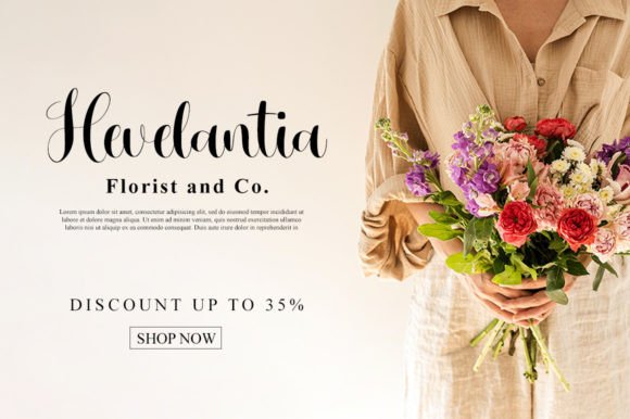 Mandeloine Font Poster 3