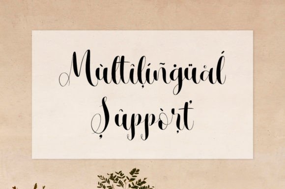 Mandeloine Font Poster 9