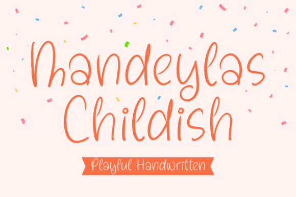 Mandeylas Childish Font