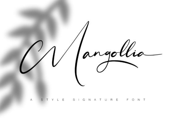 Mangollia Font Poster 1