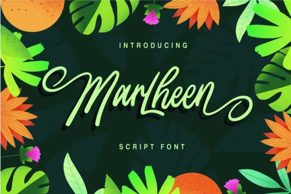 Marlheen Font Marlheen Font Poster 1