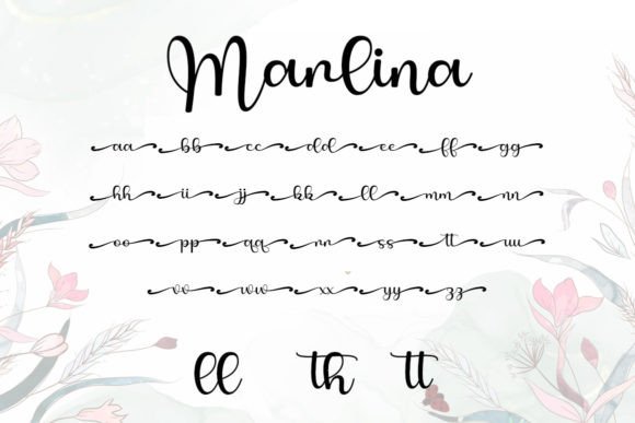 Marlina Font Poster 6