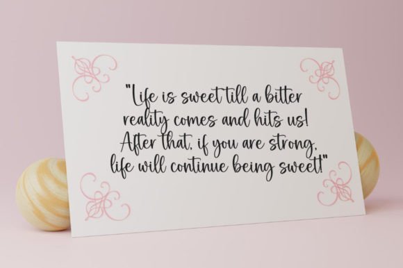 Marshmallow Font Poster 2