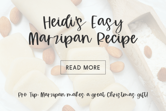 Marzipan Font Poster 2