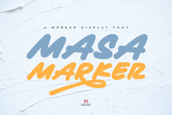 Masa Marker Font