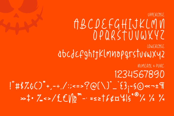 Mashoke Pumpkin Font Poster 13