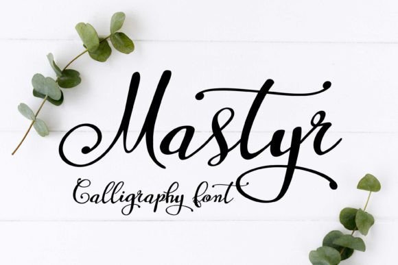 Mastyr Font Poster 1