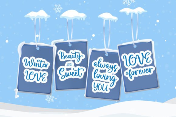 Mateo Winter Font Poster 2