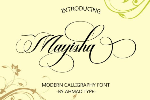 Mayisha Font Poster 1