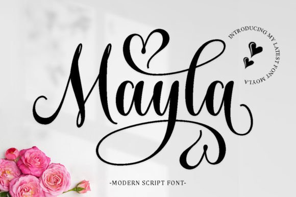 Mayla Font Poster 1