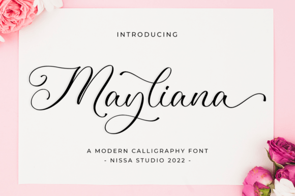 Mayliana Font Poster 1