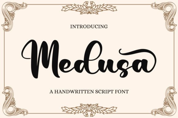 Medusa Font Poster 1