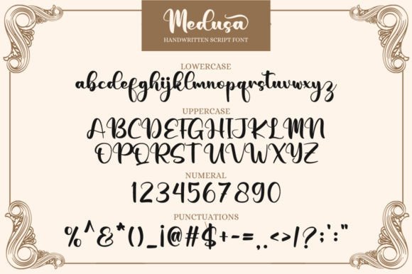 Medusa Font Poster 7