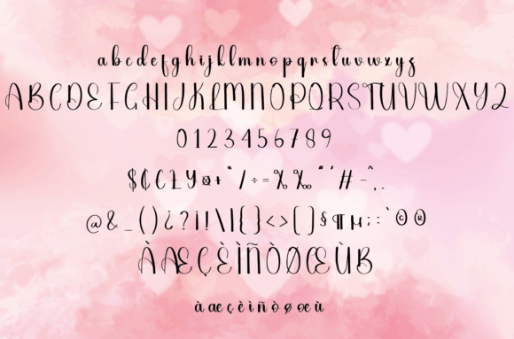 Melamine Font Poster 6