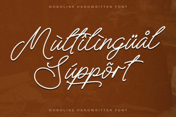 Melankoly Asteria Font Poster 12