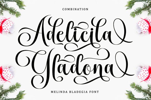 Melinda Bladegia Font Poster 2
