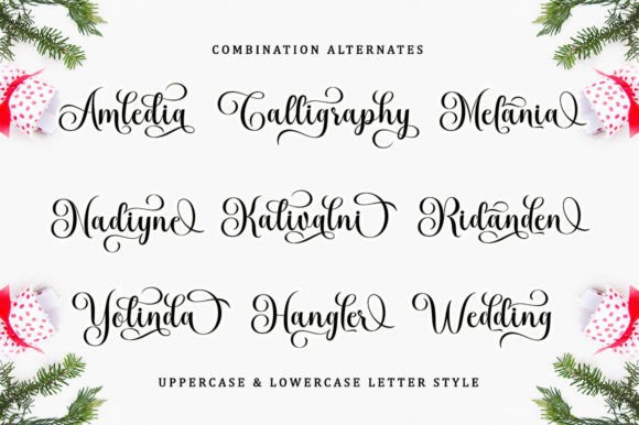 Melinda Bladegia Font Poster 5