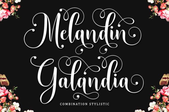 Melindan Font Poster 2