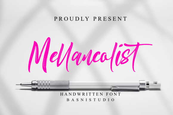 Mellancolist Font Poster 1