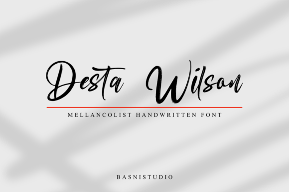 Mellancolist Font Poster 3