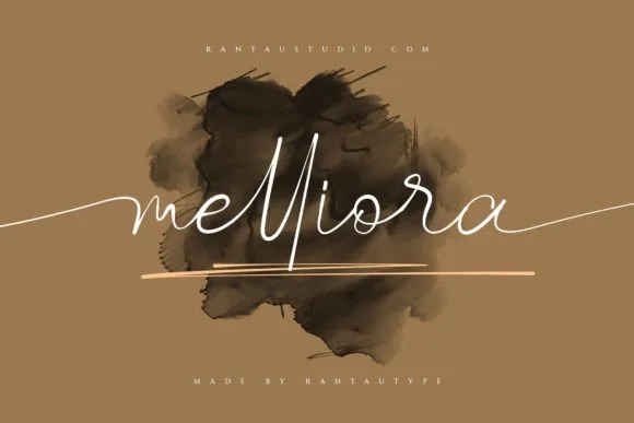 Melliora Font Melliora Font Poster 1