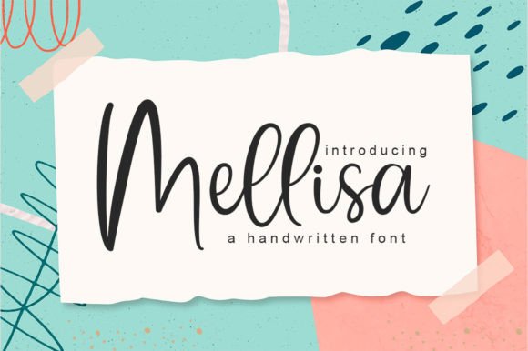 Mellisa Font Poster 1