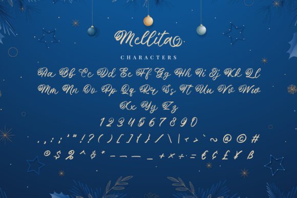Mellita Font Poster 9