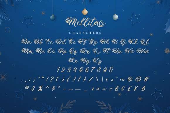 Mellita Font Poster 9