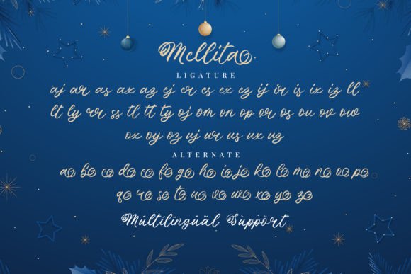 Mellita Font Poster 10