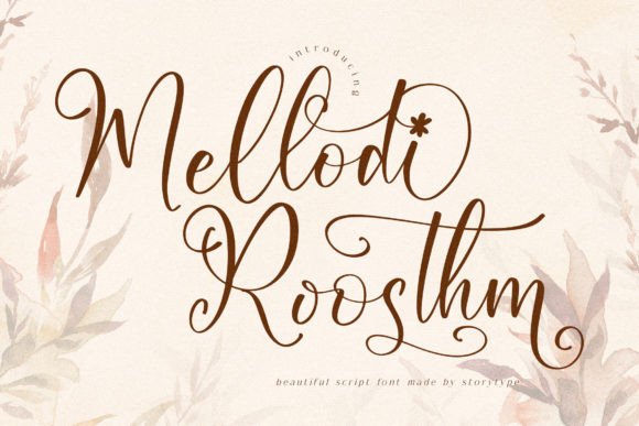 Mellodi Roosthm Font