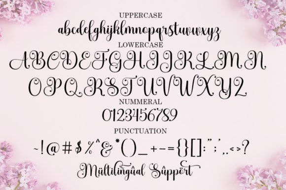 Mellow Heart Font Poster 8