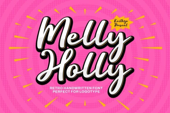 Melly Holly Font