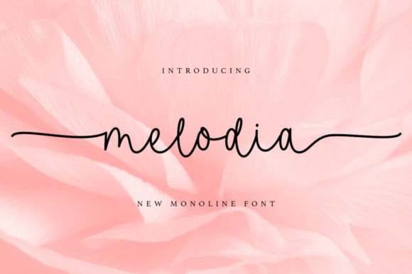 Melodia Font Poster 1