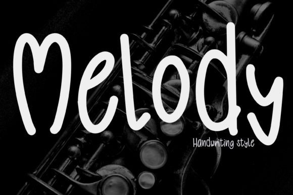 Melody Font Poster 1