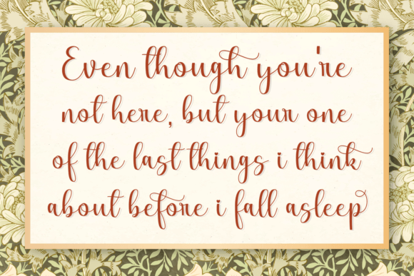 Melys Font Poster 3