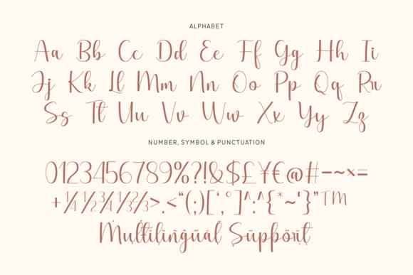 Melys Font Poster 6