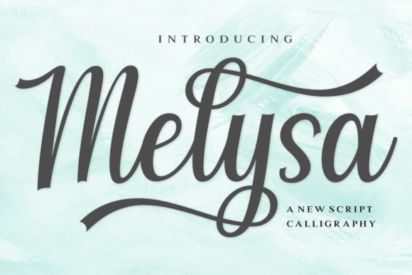 Melysa Font Poster 1