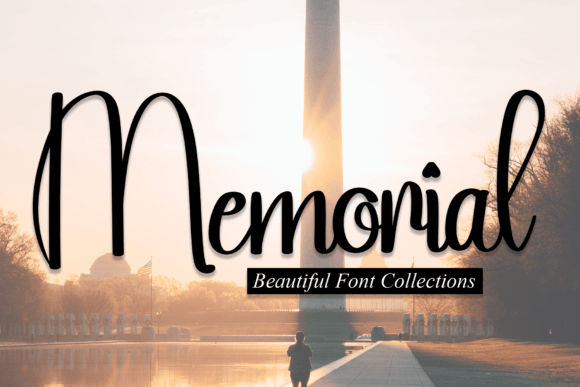 Memorial Font Poster 1