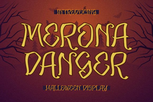 Merona Danger Font