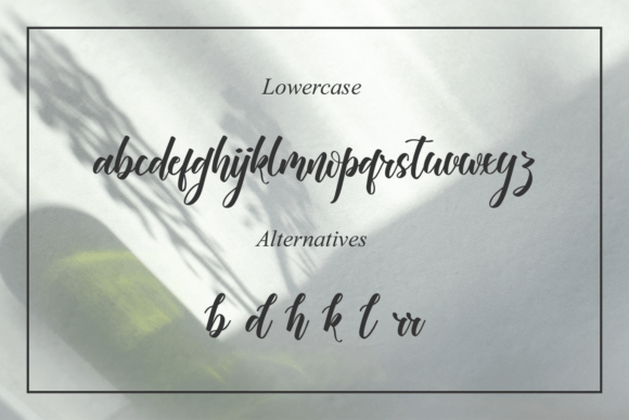 Merry Christmas Font Poster 9