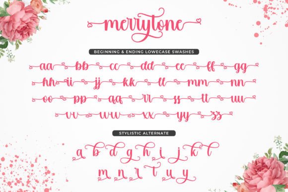 Merrytone Font Poster 6