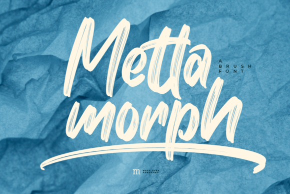 Mettamorph Font Poster 1